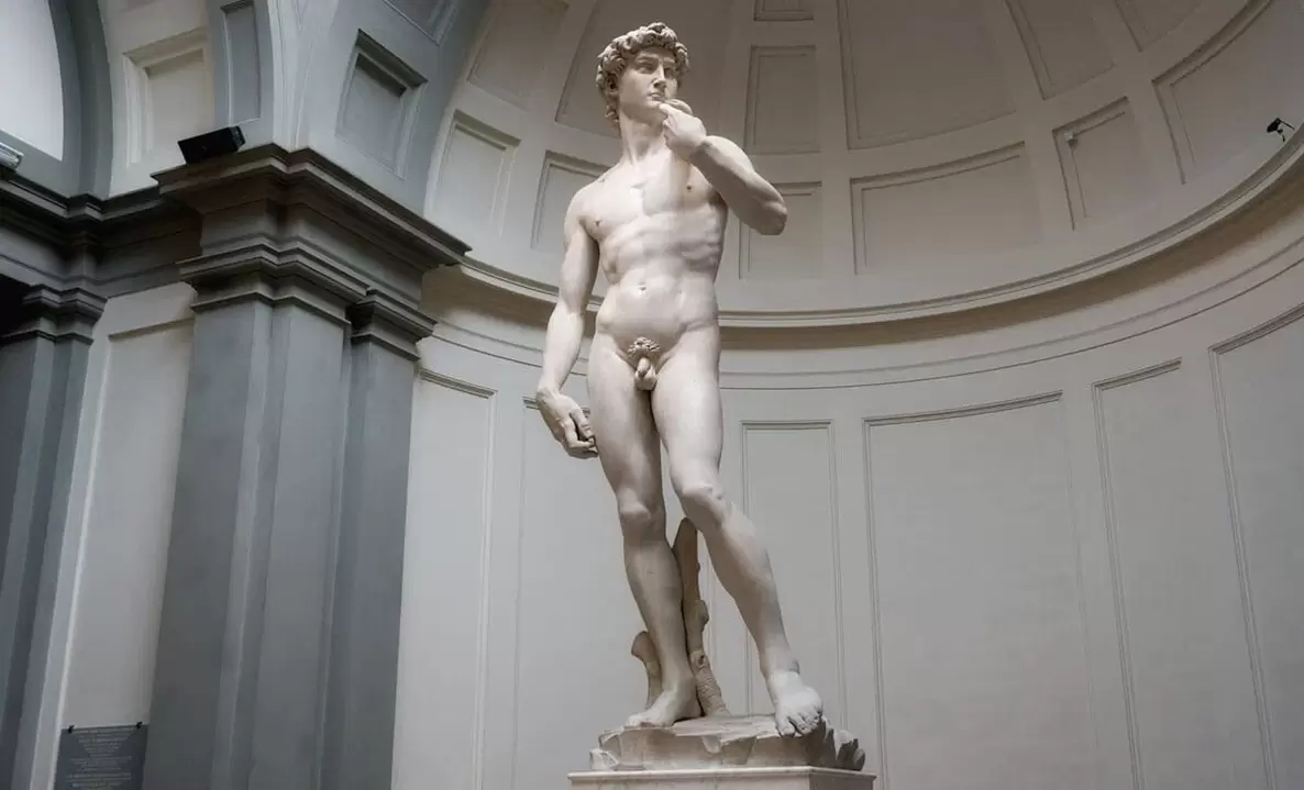 nude man sculpture and penis enlargement